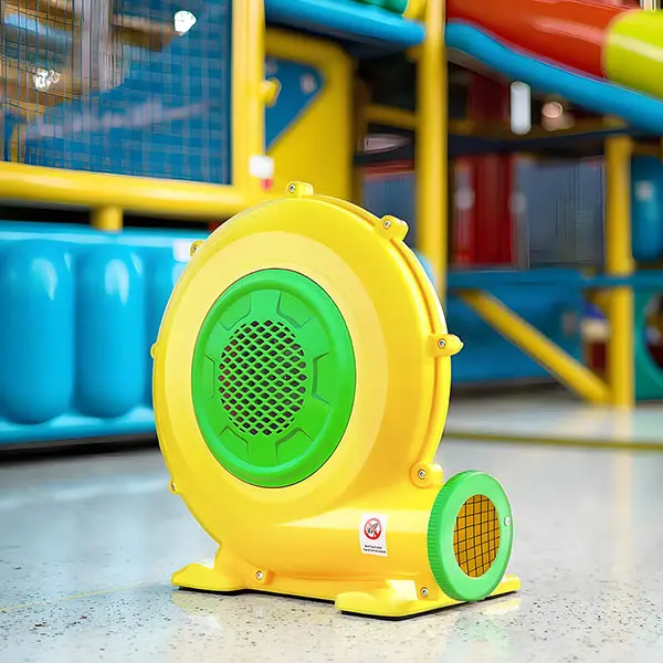 How much power does an inflatable air blower need?