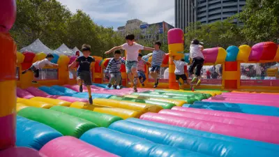 Elevating Play Worldwide with Premium Air Blowers for Jumping Castles from China