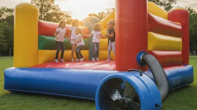 Bouncy Castle Blower Fan Benefits and Buying Guide?