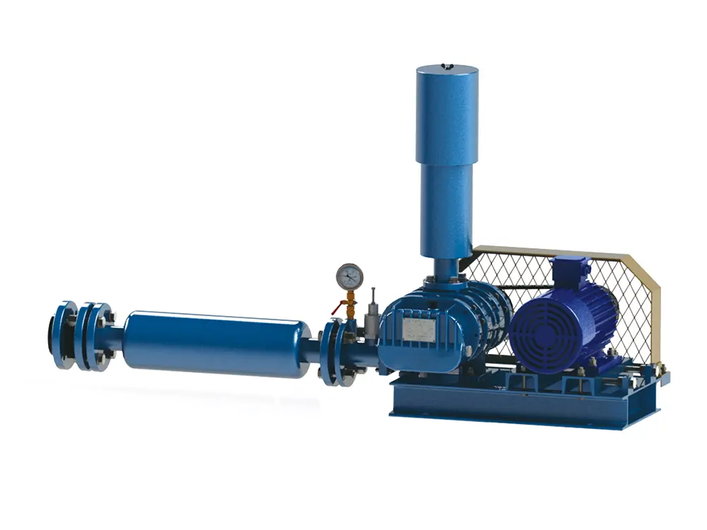 What are the advantages of a roots blower?