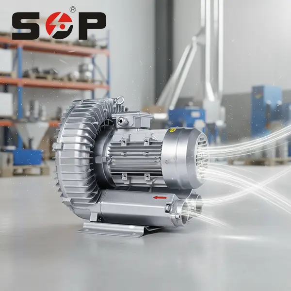 High Pressure Ring Blower for Industrial Dust Removal